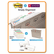 MMM686F1BB Durable File Tabs, 2 x 1 1/2, Striped, Assorted Fluorescent Colors, 24/Pack By 3M/COMMERCIAL TAPE DIV.