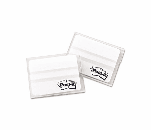 MMM686F50WH Durable File Tabs, 2 x 1 1/2, White, 50/Pack By 3M/COMMERCIAL TAPE DIV.