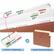 MMM686LGBR Durable File Tabs, 1 x 1 1/2, Striped, Blue/Green/Red, 66/Pack By 3M/COMMERCIAL TAPE DIV.