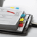 MMM686RYB Durable File Tabs, 1 x 1 1/2, Assorted Standard Colors, 66/Pack By 3M/COMMERCIAL TAPE DIV.