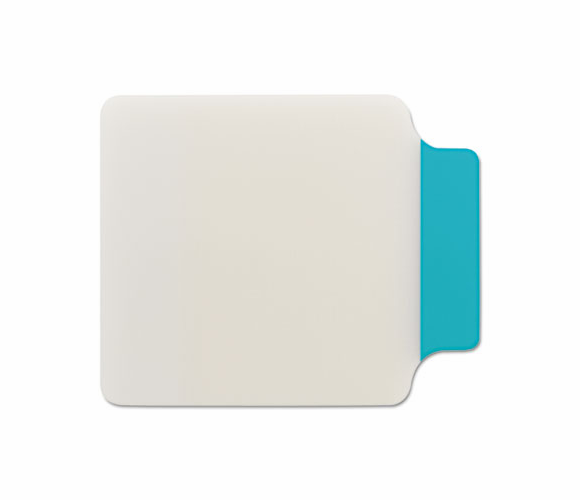 MMM687A3 Durable Note Tabs, 2 3/4 x 3 3/8, Aqua, 10/PK By 3M/COMMERCIAL TAPE DIV.