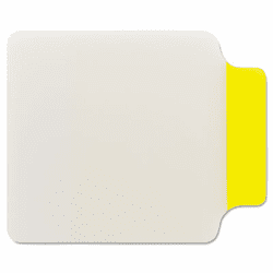 MMM687Y3 Durable Note Tabs, 2 3/4 x 3 3/8, Yellow, 10/PK By 3M/COMMERCIAL TAPE DIV.