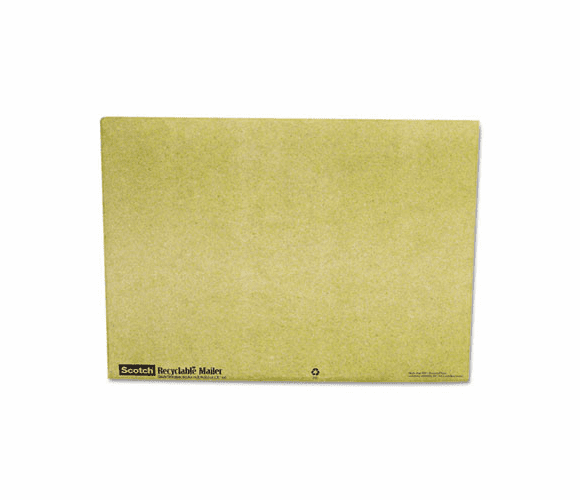 MMM6915 Recyclable Padded Mailer, #5, Green, 10/Pack By 3M/COMMERCIAL TAPE DIV.