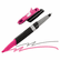 MMM691HLP3BLK Flag Pen/Highlighter, BE/PK/YW, Black Contemp Barrel, Chisel, 3/Pk By 3M/COMMERCIAL TAPE DIV.