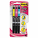 MMM691HLP3BLK Flag Pen/Highlighter, BE/PK/YW, Black Contemp Barrel, Chisel, 3/Pk By 3M/COMMERCIAL TAPE DIV.
