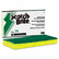 MMM74 Medium-Duty Scrubbing Sponge, 3-1/2 x 6-1/4, Yellow/Green,20/Carton By 3M/COMMERCIAL TAPE DIV.