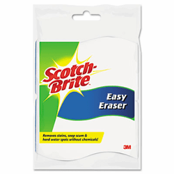 MMM832S Easy Erasing Pad, White, 2/Pack By 3M/COMMERCIAL TAPE DIV.