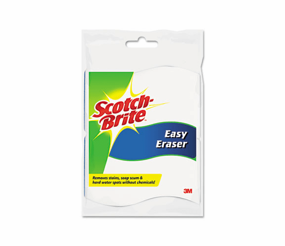 MMM832S Easy Erasing Pad, White, 2/Pack By 3M/COMMERCIAL TAPE DIV.