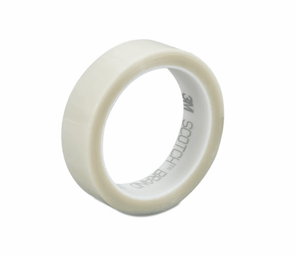 MMM84112 EDGING & REINFORCING TAPE, 2" X 72 YARDS, 3" CORE,TRANSPARENT, 24/CARTON By 3M/COMMERCIAL TAPE DIV.