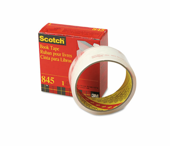 MMM845112 Book Repair Tape, 1-1/2" x 15 yards, 3" Core By 3M/COMMERCIAL TAPE DIV.