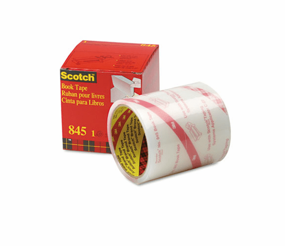 MMM8454 Book Repair Tape, 4" x 15 yards, 3" Core By 3M/COMMERCIAL TAPE DIV.
