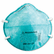 MMM8612F N95 Particle Respirator 8612F Mask, 2/Pack By 3M/COMMERCIAL TAPE DIV.