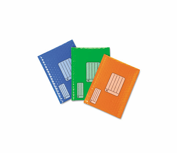 MMM89136CLR Smart Mailer, #0, Blue, Green, Red, 6/Pack By 3M/COMMERCIAL TAPE DIV.