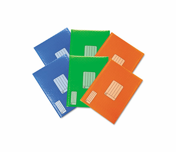 MMM89156CLR Smart Mailer, #5, Blue, Green, Red, 6/Pack By 3M/COMMERCIAL TAPE DIV.