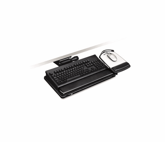 MMMAKT150LE Easy Adjust Keyboard Tray, 19-1/2 x 10-1/2, Black By 3M/COMMERCIAL TAPE DIV.