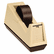 MMMC25 Heavy Duty Weighted Desktop Tape Dispenser, 3" core, Plastic, Putty/Brown By 3M/COMMERCIAL TAPE DIV.