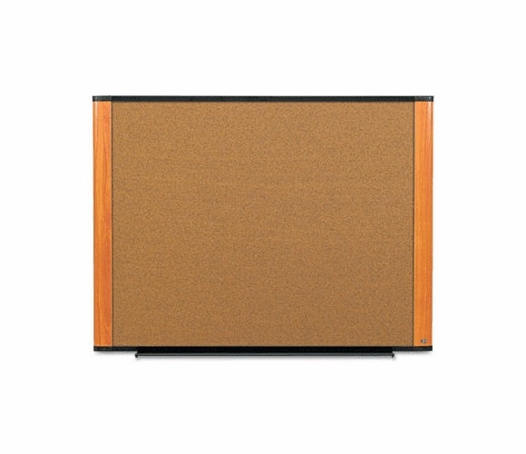 MMMC3624LC Cork Bulletin Board, 36 x 24, Light Cherry Frame By 3M/COMMERCIAL TAPE DIV.