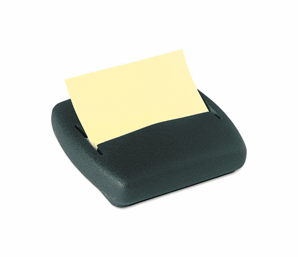 MMMC501SP Pop-up Note Pad Dispenser w/Visor Clip, 3 x 3 in., Black By 3M/COMMERCIAL TAPE DIV.
