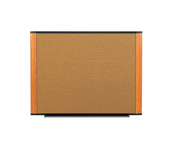 MMMC7248LC Cork Bulletin Board, 72 x 48, Light Cherry Frame By 3M/COMMERCIAL TAPE DIV.