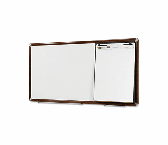 MMMCB6538FMY Collaboration Board, 65 x 38, Mahogany Frame By 3M DATA PRODUCTS