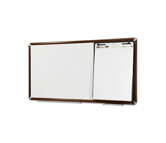 MMMCB7838FMY Collaboration Board, 78 x 38, Mahogany Frame By 3M DATA PRODUCTS