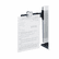 MMMDH240MB Swing Arm Copyholder, Adhesive Monitor Mount, Plastic, 30 Sheet Capacity, Black By 3M/COMMERCIAL TAPE DIV.