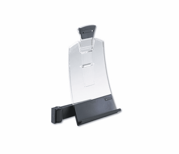 MMMDH445 Clip Copyholder, Flat Panel Monitor Mount, Plastic, Holds 35 Sheets, Black/Clear By 3M/COMMERCIAL TAPE DIV.