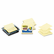 MMMDS440SSVP Super Sticky Pop-up Note Dispenser/Value Pack, 4 x 4 Self-Stick Notes,Black By 3M/COMMERCIAL TAPE DIV.