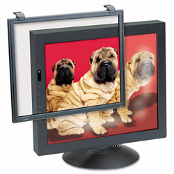 MMMEF200XL Executive Flat Frame Monitor Filter, 16-19 CRT, Antirad./Static/Glare, Putty By 3M/COMMERCIAL TAPE DIV.