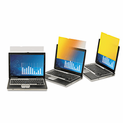 MMMGPF140W Frameless Gold Notebook Privacy Filter for 14" Notebook Monitor By 3M DATA PRODUCTS