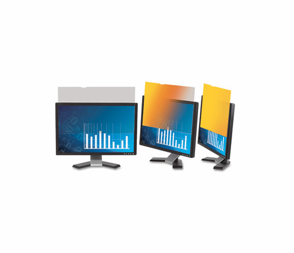 MMMGPF190 Frameless Gold Notebook Privacy Filter for 19.0 Notebook Monitor By 3M DATA PRODUCTS