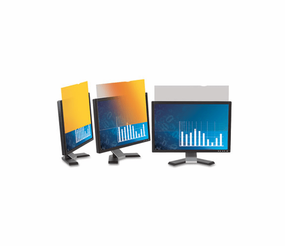 MMMGPF190W Frameless Gold Notebook Privacy Filter for 19.0 Widescreen Notebook Monitor By 3M DATA PRODUCTS