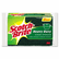MMMHD3 Heavy-Duty Scrub Sponge, 4 1/2 x 2 7/10 x 6/10" Green/Yellow, 3/Pack By 3M/COMMERCIAL TAPE DIV.