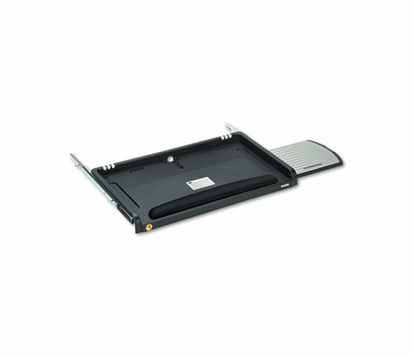 MMMKD45 Underdesk Keyboard Drawer, 23 x 14, Black By 3M/COMMERCIAL TAPE DIV.