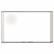 MMMM3624A Melamine Dry Erase Board, 36 x 24, White, Aluminum Frame By 3M/COMMERCIAL TAPE DIV.