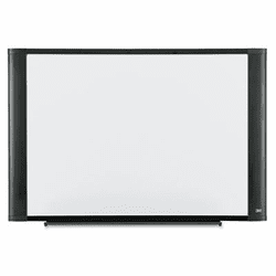 MMMM4836G Melamine Dry Erase Board, 48 x 36, Graphite Frame By 3M/COMMERCIAL TAPE DIV.