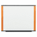 MMMM4836LC Melamine Dry Erase Board, 48 x 36, Light Cherry Frame By 3M/COMMERCIAL TAPE DIV.