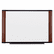 MMMM4836MY Melamine Dry Erase Board, 48 x 36, Mahogany Frame By 3M/COMMERCIAL TAPE DIV.