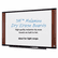 MMMM4836MY Melamine Dry Erase Board, 48 x 36, Mahogany Frame By 3M/COMMERCIAL TAPE DIV.
