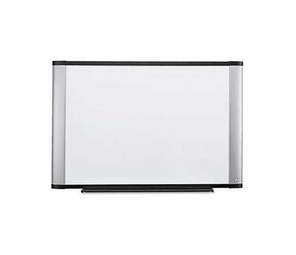 MMMM7248A Melamine Dry Erase Board, 72 x 48, Aluminum Frame By 3M/COMMERCIAL TAPE DIV.