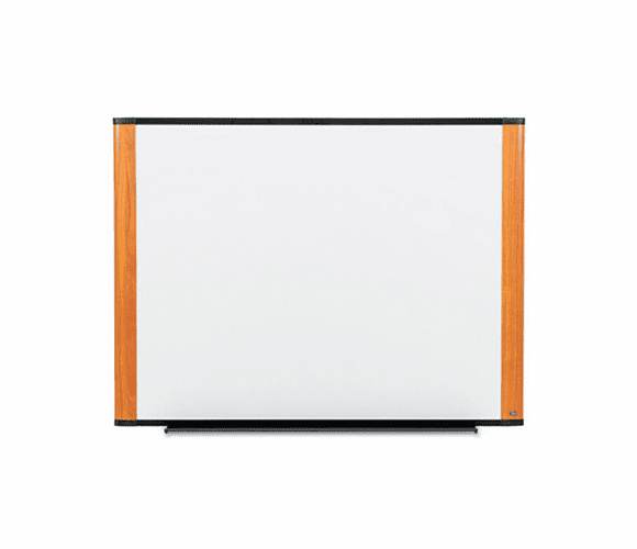 MMMM7248LC Melamine Dry Erase Board, 72 x 48, Light Cherry Frame By 3M/COMMERCIAL TAPE DIV.