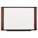 MMMM7248MY Melamine Dry Erase Board, 72 x 48, Mahogany Frame By 3M/COMMERCIAL TAPE DIV.