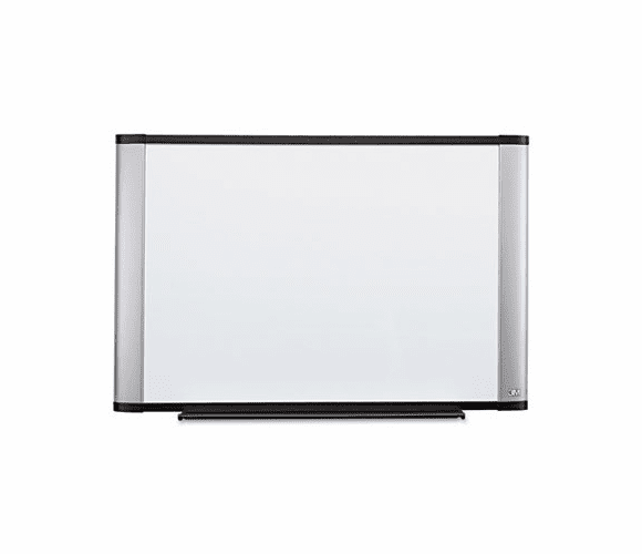 MMMM9648A Melamine Dry Erase Board, 96 x 48, Aluminum Frame By 3M/COMMERCIAL TAPE DIV.
