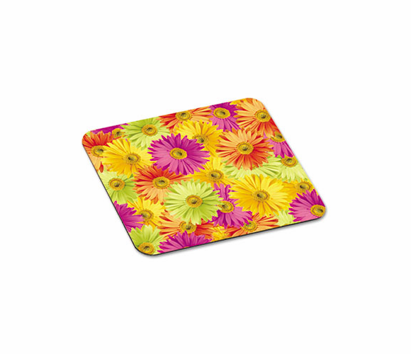 MMMMP114DS Scenic Foam Mouse Pad, Nonskid Back, 9 x 8, Daisy Design By 3M/COMMERCIAL TAPE DIV.