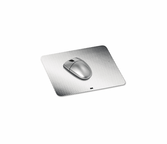 MMMMP200PS Precise Mouse Pad, Nonskid Repositionable Adhesive Back, 8-1/2 x 7, Gray By 3M/COMMERCIAL TAPE DIV.