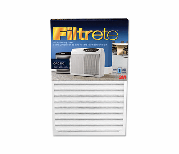 MMMOAC250RF Replacement Filter, 11 7/8 x 18 3/4 By 3M/COMMERCIAL TAPE DIV.