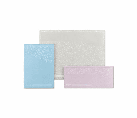 MMMPRBL Self-Stick Removable File Pockets, Assorted, 9 x 12, 3/Pack By 3M/COMMERCIAL TAPE DIV.