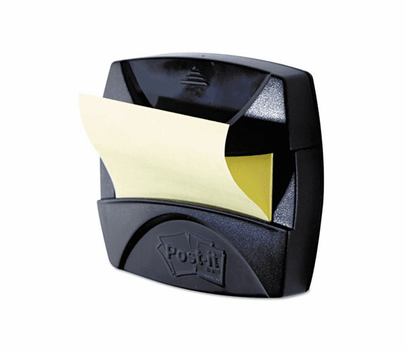 MMMR220SS Super Sticky Pop-up Note Dispenser for 2 x 2 Self-Stick Notes, Black Base By 3M/COMMERCIAL TAPE DIV.
