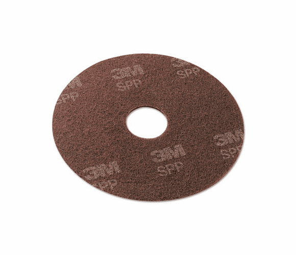 MMMSPP13 Surface Preparation Pad, 13", Maroon, 10 per Carton By 3M/COMMERCIAL TAPE DIV.