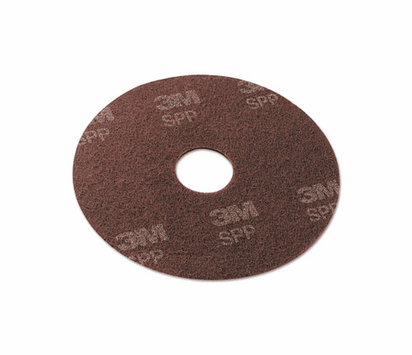 MMMSPP20 Surface Preparation Pad, 20", Maroon, 10 per Carton By 3M/COMMERCIAL TAPE DIV.